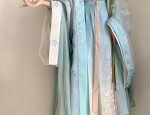 The Splendor of Soft Tobacco-Colored Ruan Yanluo Hanfu:A Journey into Traditional Chinese Clothing