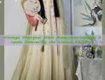 Red Traditional Chinese Womens Dress Set:The Essence of Tang Style