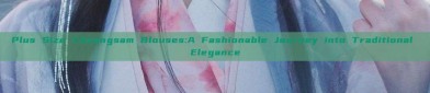 Plus Size Cheongsam Blouses:A Fashionable Journey into Traditional Elegance