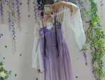Elegant Noblewoman Style:Long Mid-Length Silk Cheongsam