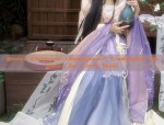Chinese-Style Girls Hanfu Long-Sleeve Dress:A Glimpse into Traditional Elegance