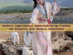 The Elegance of Hanfu Earring Fringes with Flowing Tassels