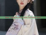 Girls Traditional Tang-Style Princess Dress with Chinese Elements for Autumn-Winter