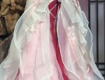 The Elegance of Patterned Jacquard Skirt with Horseface Design