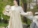 Ethereal Childs Maimin Skirt with a Flavor of Traditional Fan Elegance