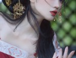 Elegant Hanfu Net Skirt:A Glance into Traditional Chinese Beauty