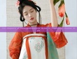 Red and White Cheongsam:A Blend of Tradition and Modernity