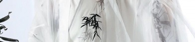 The Splendor of Hanfu:The Elegant Cheongsam with Flared Sleeves and Waist-Length Design