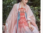 The Splendor of Orange Hanfu:Embracing the Chest-High Tradition