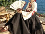The Allure of Liu Jialings Traditional Tangzhuang Costume