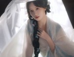 The Splendor of Heavy-Work Embroidery in Traditional Hanfu Four-Piece Set