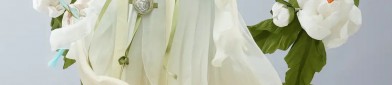Heavy-Work Embroidery Pony-Skin Skirt Ensemble