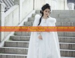 The Charm of Seven-Point Sleeve Cheongsam with Mid-Length Length