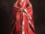 Fashionable and Warm:11-Year-Old Girls Autumn and Winter Pleated Skirt with Horseface Design