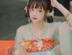 Original Hanfu Style North Fishermens Qing Dynasty Language