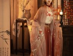 The Ethereal Charm of a Golden Yellow Hanfu with a Camisole