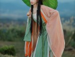 Summer Hanfu Two-Piece Set for Girls:A Fashionable and Comfortable Choice