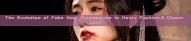 The Evolution of Fake Hair Accessories in Hanfu Fashion:A Closer Look