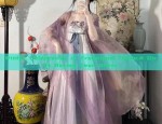 Winter Celebration in Traditional Hanfu:A Girls Baying Year Dress