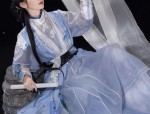 A Girls Hanfu Costume Set:Embracing Traditional Elegance in Modern Times