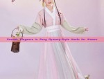 Traditional Charm Meets Modern Grace:Girls Summer Cheongsam Skirts in Chinese Style