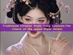 Traditional Chinese Style Tang Costume:The Charm of the Qipao-Style Jacket