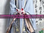 The Enchantment of Rose-Patterned Cheongsam Skirt