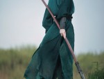 The Splendid Art of the Horseface Skirt with Flower Embroidery