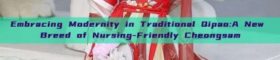 Embracing Modernity in Traditional Qipao:A New Breed of Nursing-Friendly Cheongsam