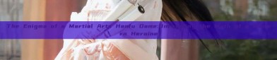 The Enigma of a Martial Arts Hanfu Dame:Unraveling the Myth of a Modern Heroine