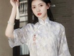 Splendor of the Hanfu:A Red Chest-Length Robe with a Skirt Length of 12 Meters