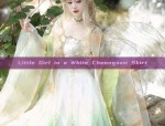 The Enchantment of Dark Cheongsam for Young Girls