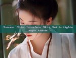 The Enchantment of Rose-Patterned Cheongsam Skirt