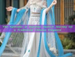The Cool Elegance of White Modern Chinese Cheongsam