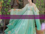 Summer Childrens Hanfu Fashion:Short-sleeved Girls Hanfu for Comfort and Style