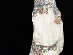 White and Green Horseface Skirt:A Blend of Traditional Elegance and Modern Charm