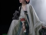 Embracing the Pure Seductive Charm of Short-Style Cheongsam with Stylish Slits