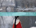 Knitwear Cardigan and Cheongsam:A Blend of Traditional Elegance and Modern Comfort