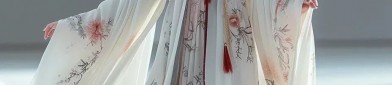 The Enchanting Youth of a Cheongsam Girl with Reverse-Large Sleeve