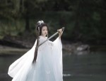 The Splendor of Hanfu in the Unwitting Pavilion