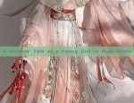 A Summer Tale of a Young Girl in Blue Hanfu