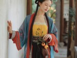 Mo Chen Yan Yu Original Hanfu:The Elegance of Waisted-Length Clothing in a World of Ink and Rain