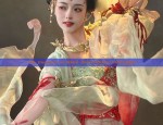 Chinese New Year Celebration:Childrens Traditional Hanfu Costumes for Winter