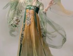 The Elegance of White Cheongsam in Summer