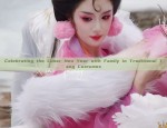 Celebrating the Lunar New Year with Family in Traditional Tang Costumes