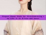 Elegant Qipao Style for Girls:Embracing the Chic in an 8-Year-Old Heart