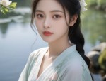 Original Hanfu Style North Fishermens Qing Dynasty Language
