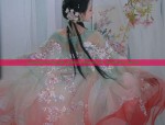 Red Traditional Chinese Womens Dress Set:The Essence of Tang Style