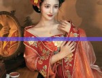 The Enchantment of a Green-Hued Hanfu Girl