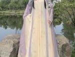 The Charm of a Horseface Skirt and White Jacket